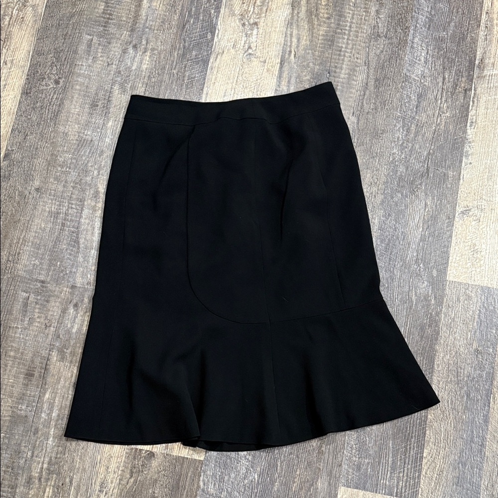Talbots Classic Black A-Line Skirt